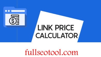 Link Price Calculator Tool - Full SEO Tech